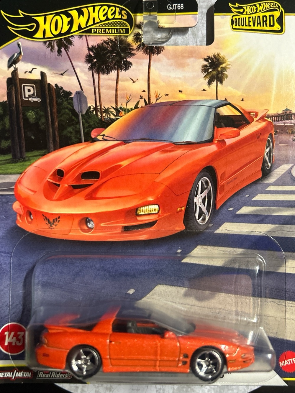 Hot Wheels Boulevard 2002 Pontiac Firebird orange #hotwheels